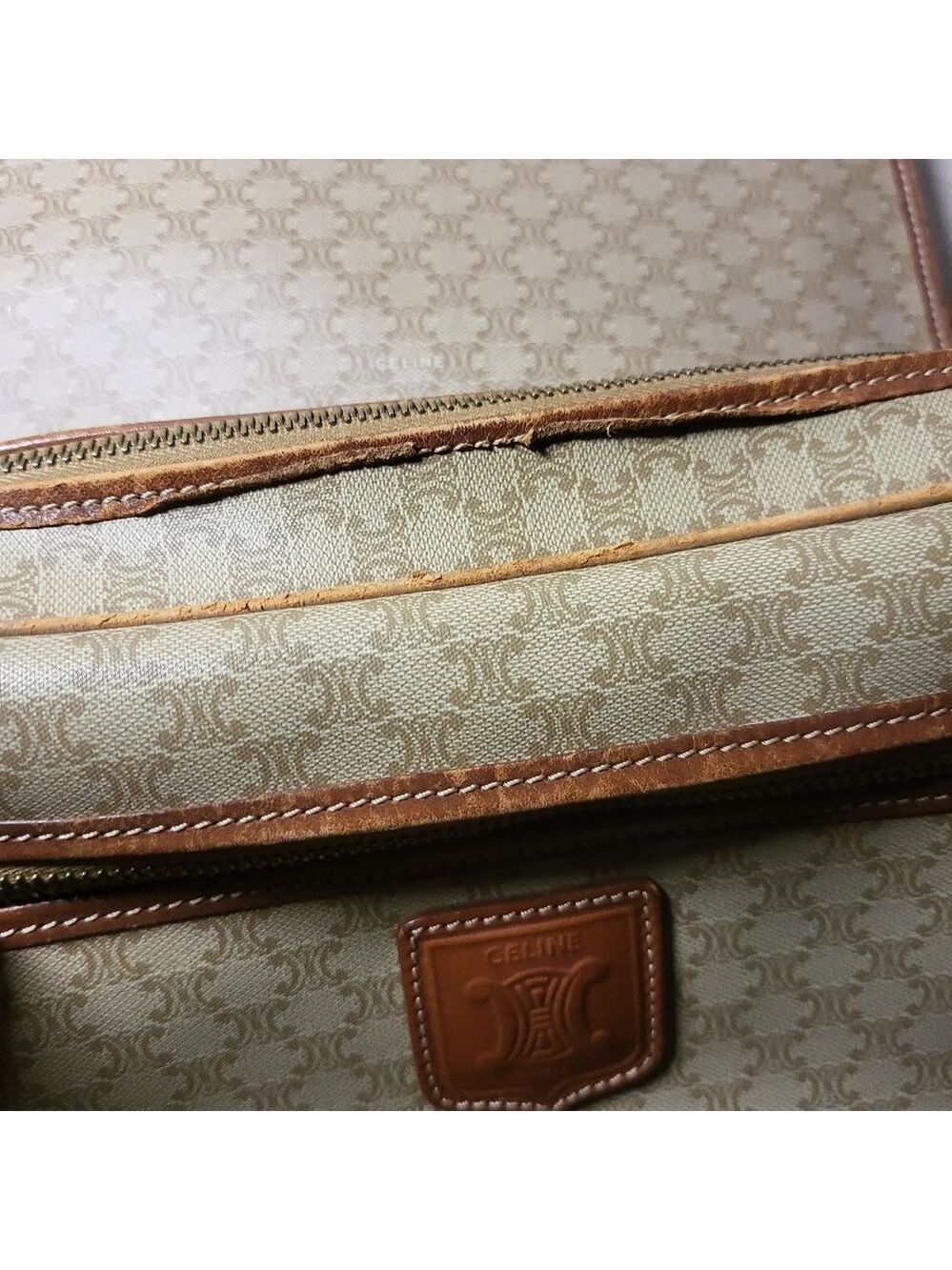 2 Celine Bags!! Crossbody bag and Matching Pouch/Strapless Bag - Picture 6 of 12